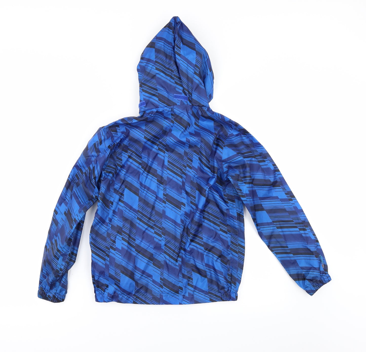 Gelert Boys Black Geometric  Jacket  Size 7-8 Years