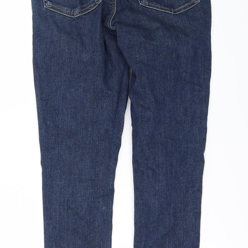 Topshop Womens Blue  Denim Skinny Jeans Size 28 in L28 in