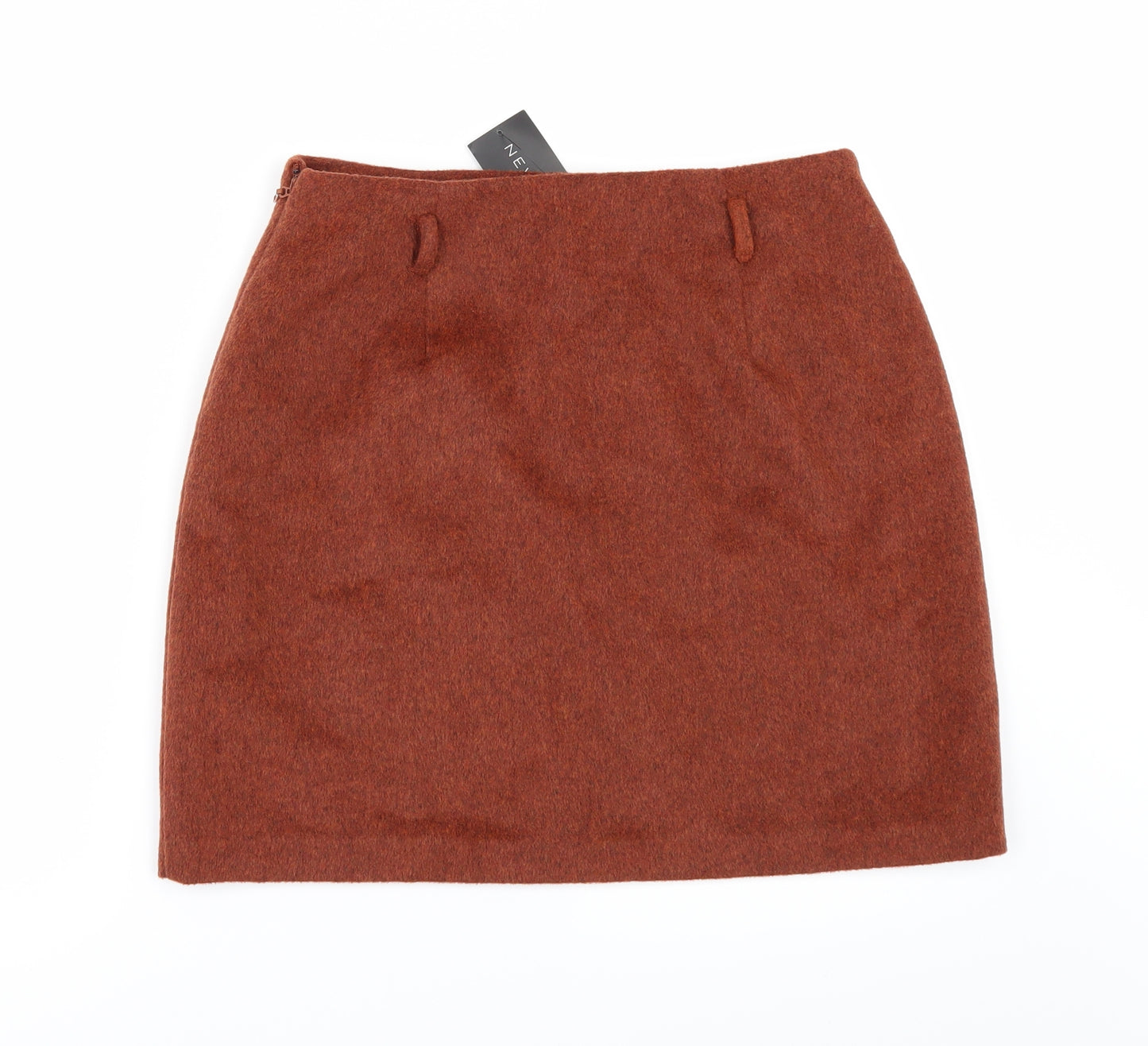 New Look Womens Orange   Mini Skirt Size 10