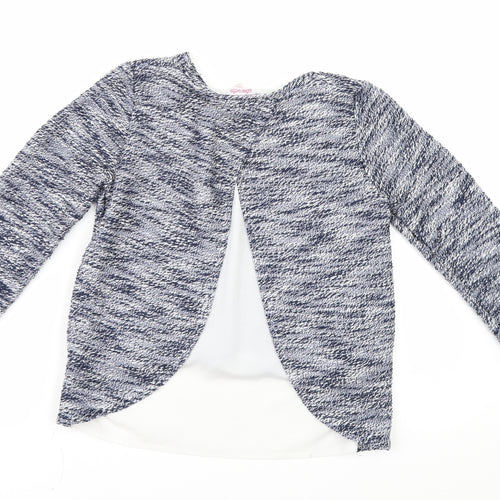 Miss Evie Girls Blue   Pullover Jumper Size 9-10 Years