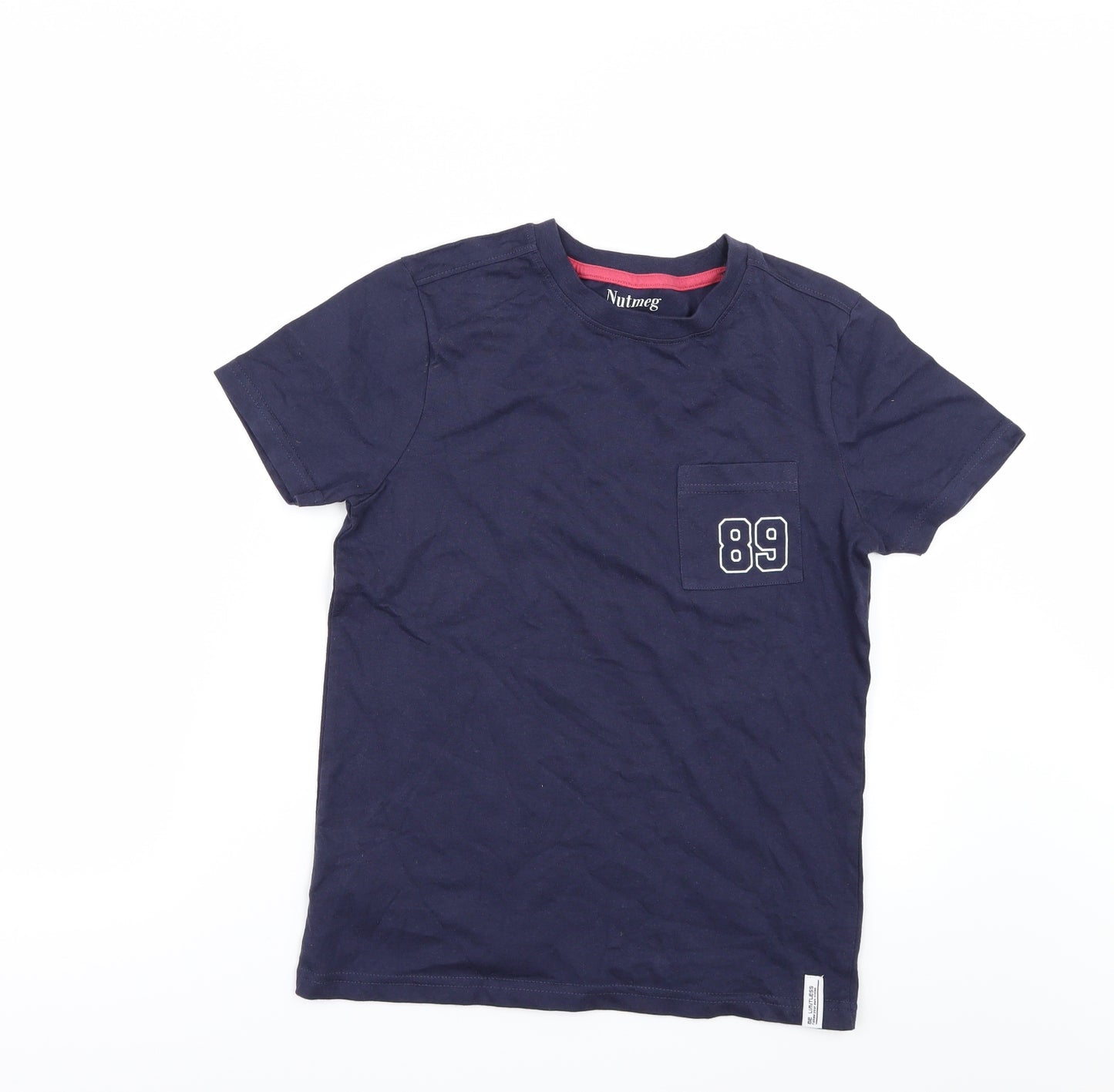 Nutmeg Girls Beige   Basic T-Shirt Size 10-11 Years