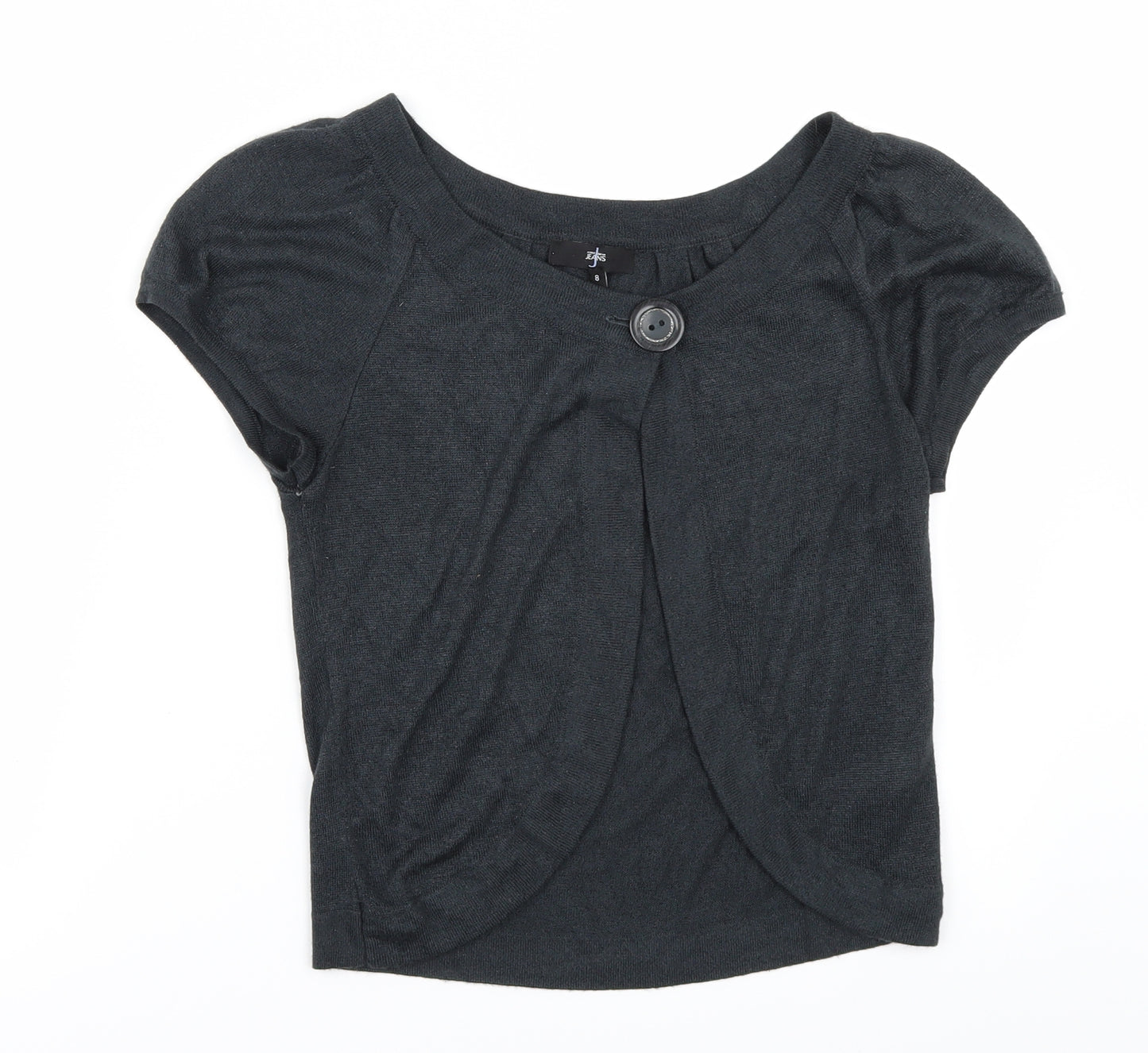 Debenhams Womens Grey   Cardigan Jumper Size 8