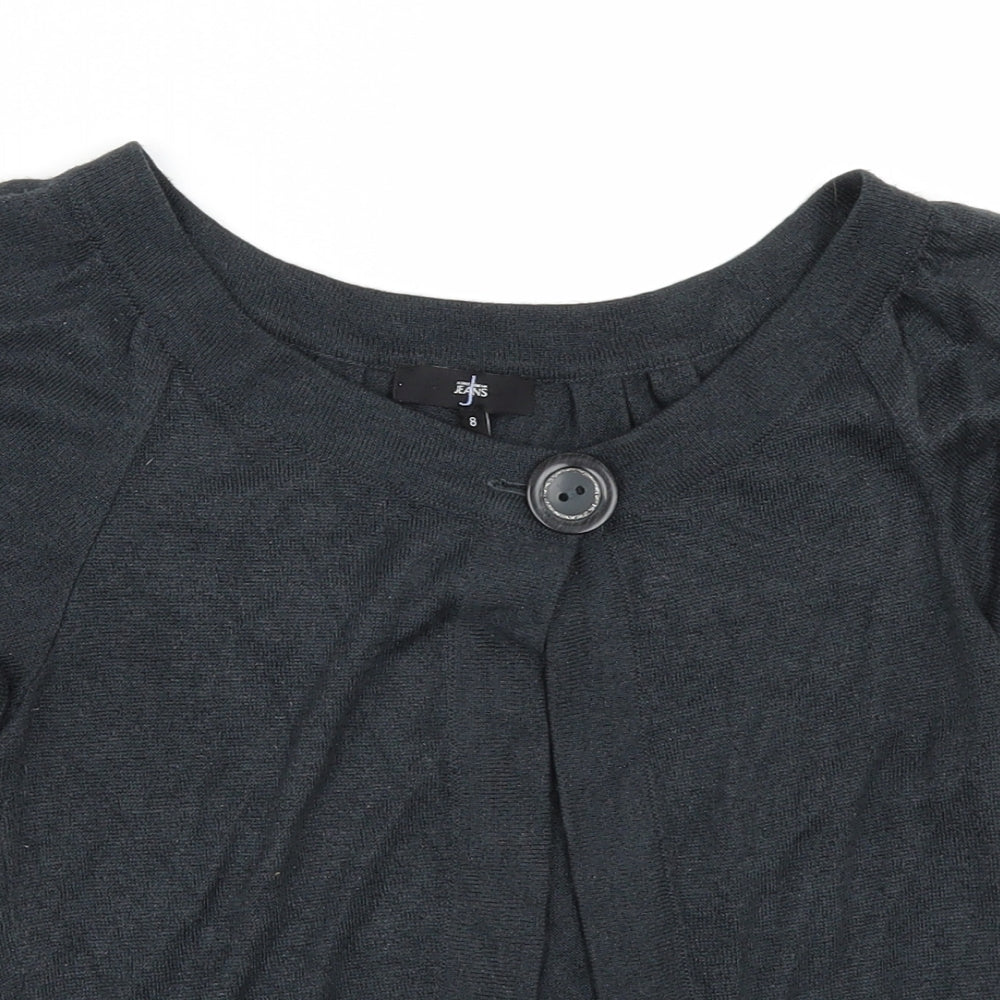Debenhams Womens Grey   Cardigan Jumper Size 8