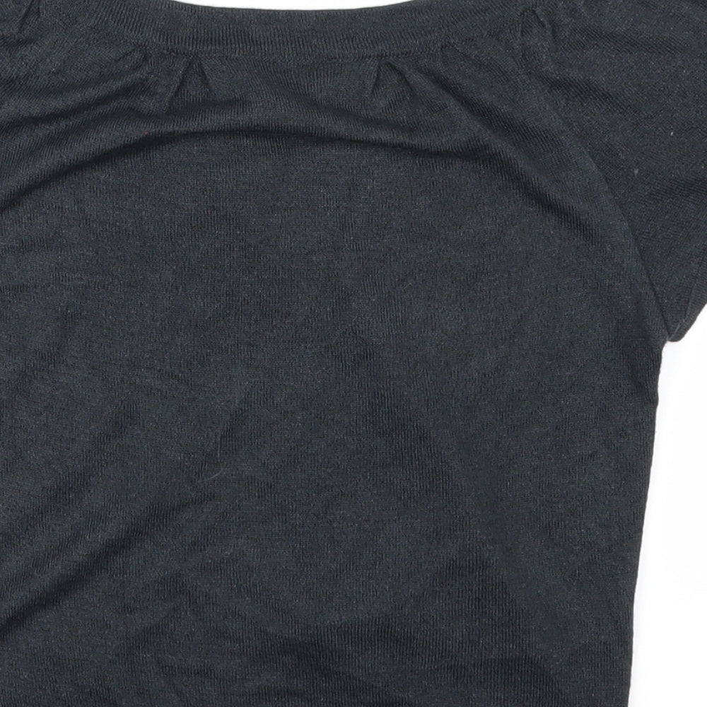 Debenhams Womens Grey   Cardigan Jumper Size 8