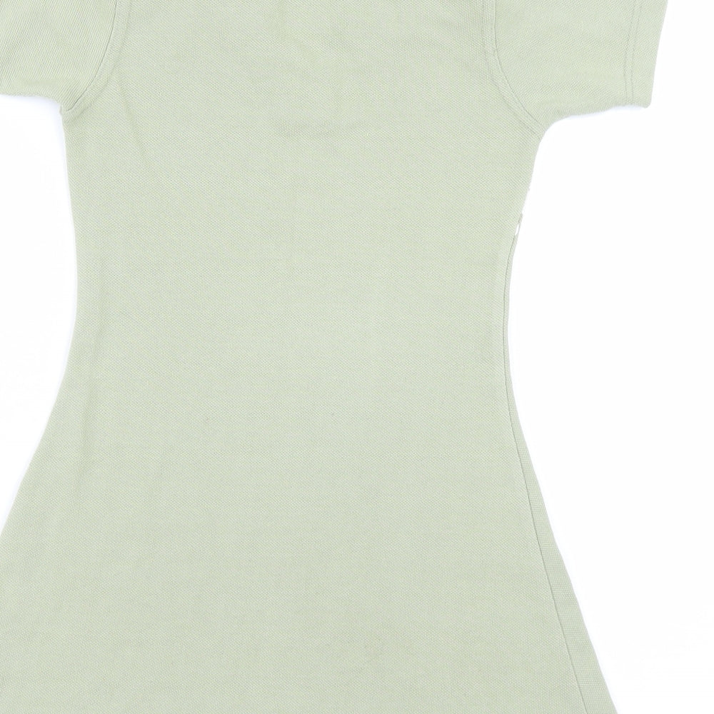 Lilly Girls Green Floral  T-Shirt Dress  Size 3-4 Years