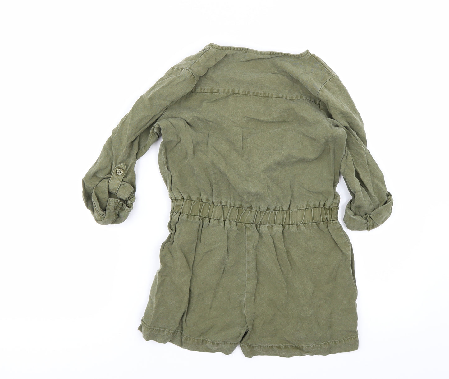 NEXT Girls Green   Playsuit One-Piece Size 7 Years