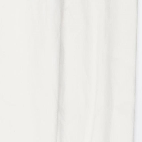 Candy Couture Girls White  Denim Skinny Jeans Size 13 Years