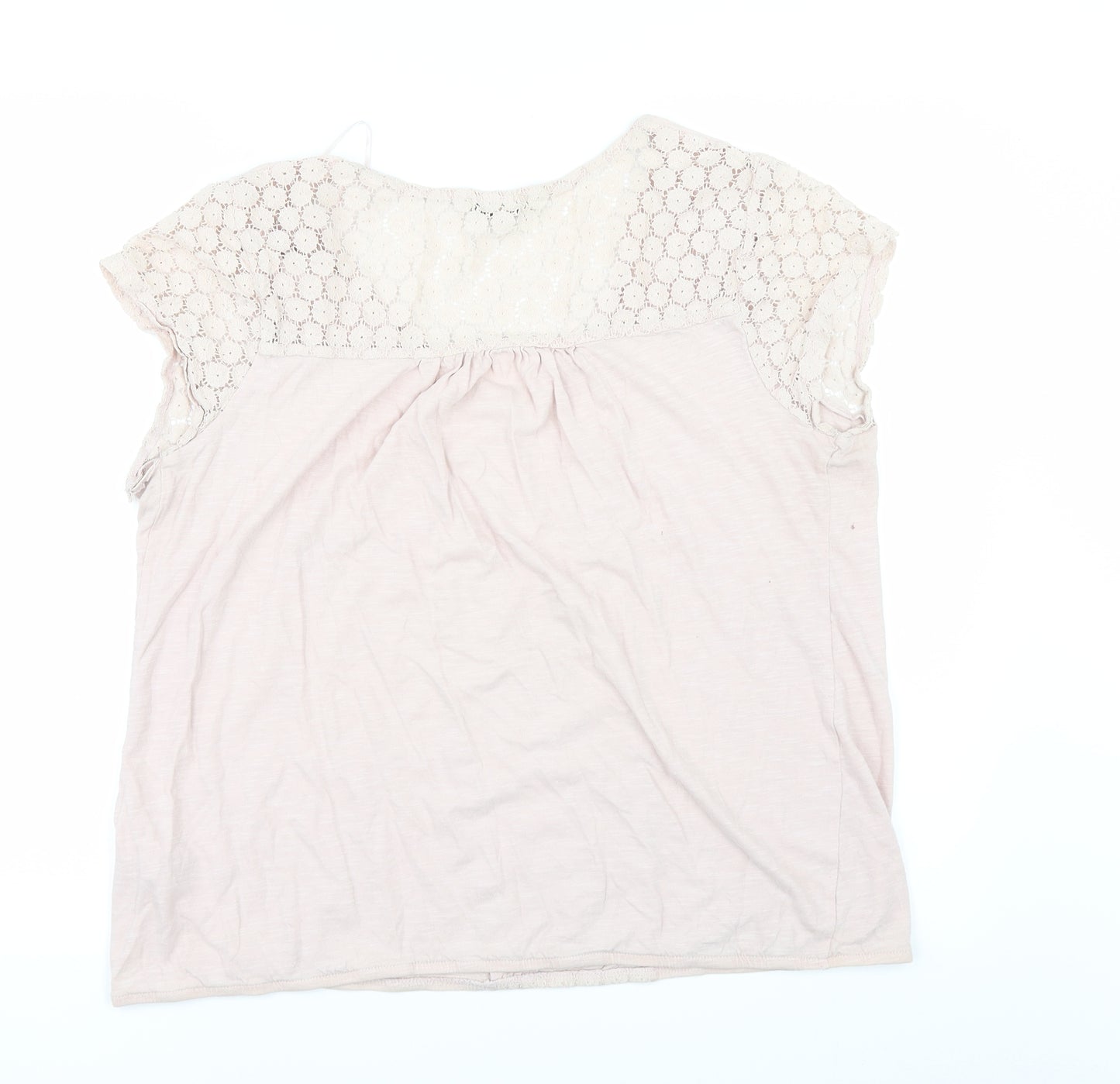 Papaya Womens Pink   Basic T-Shirt Size 14