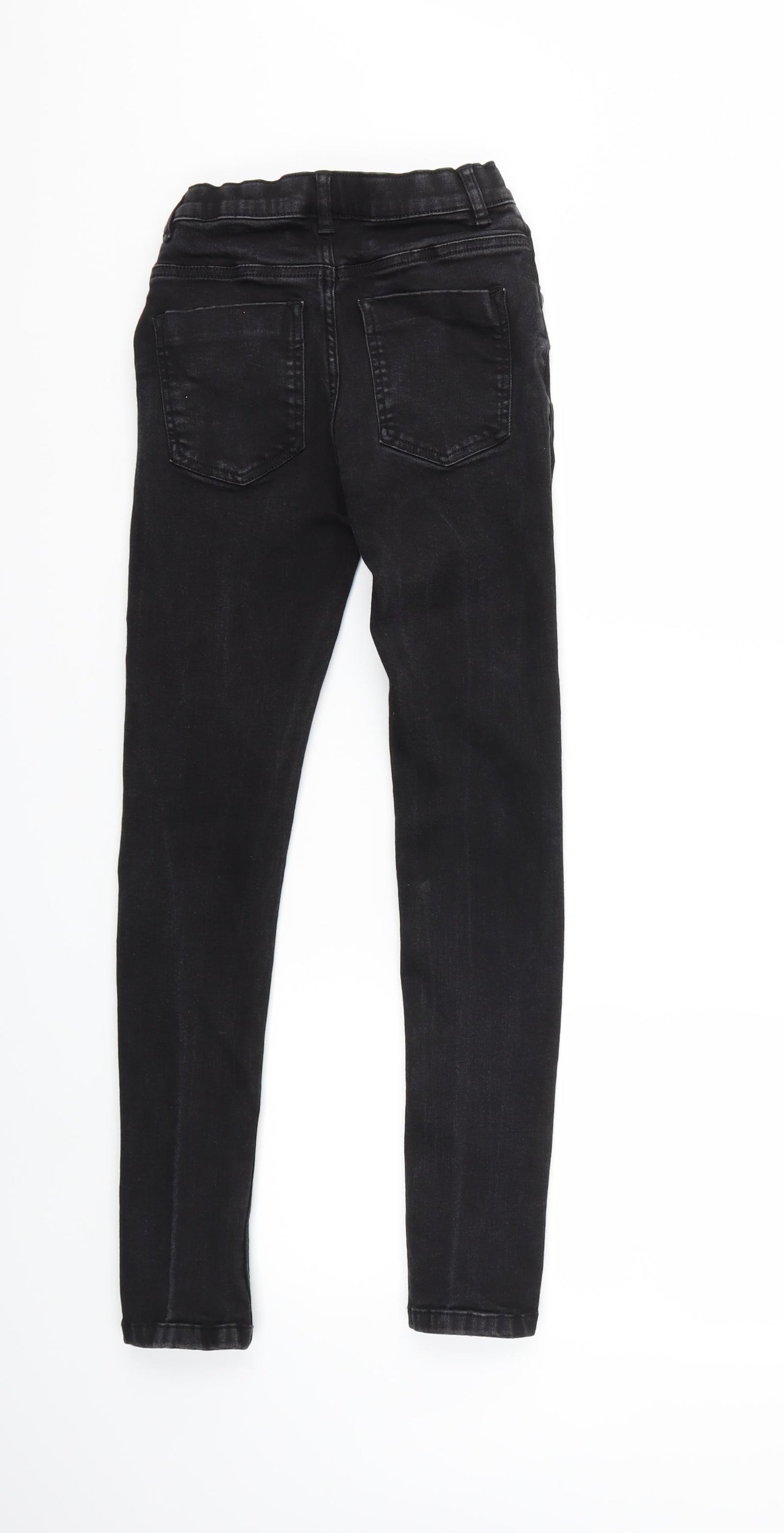 TU Girls Black  Denim Skinny Jeans Size 12 Years