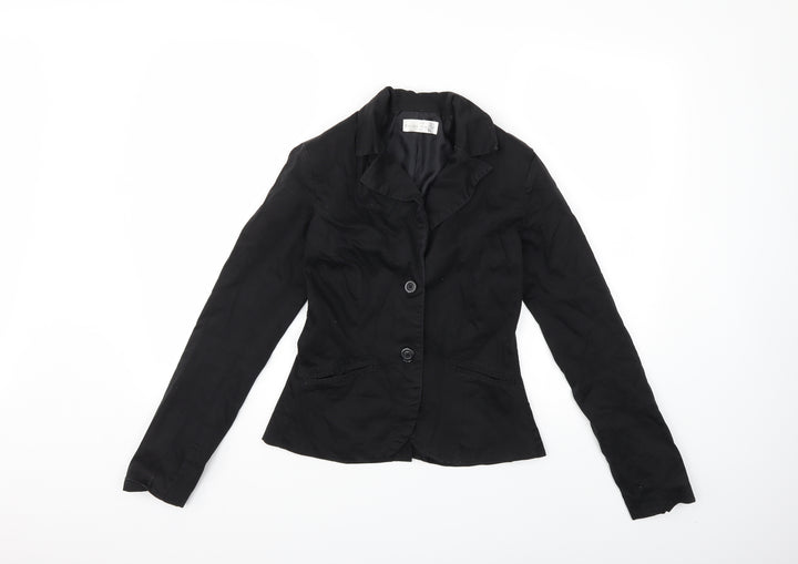 Bershka Womens Black   Jacket Blazer Size M