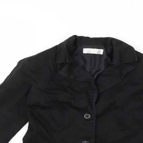 Bershka Womens Black   Jacket Blazer Size M