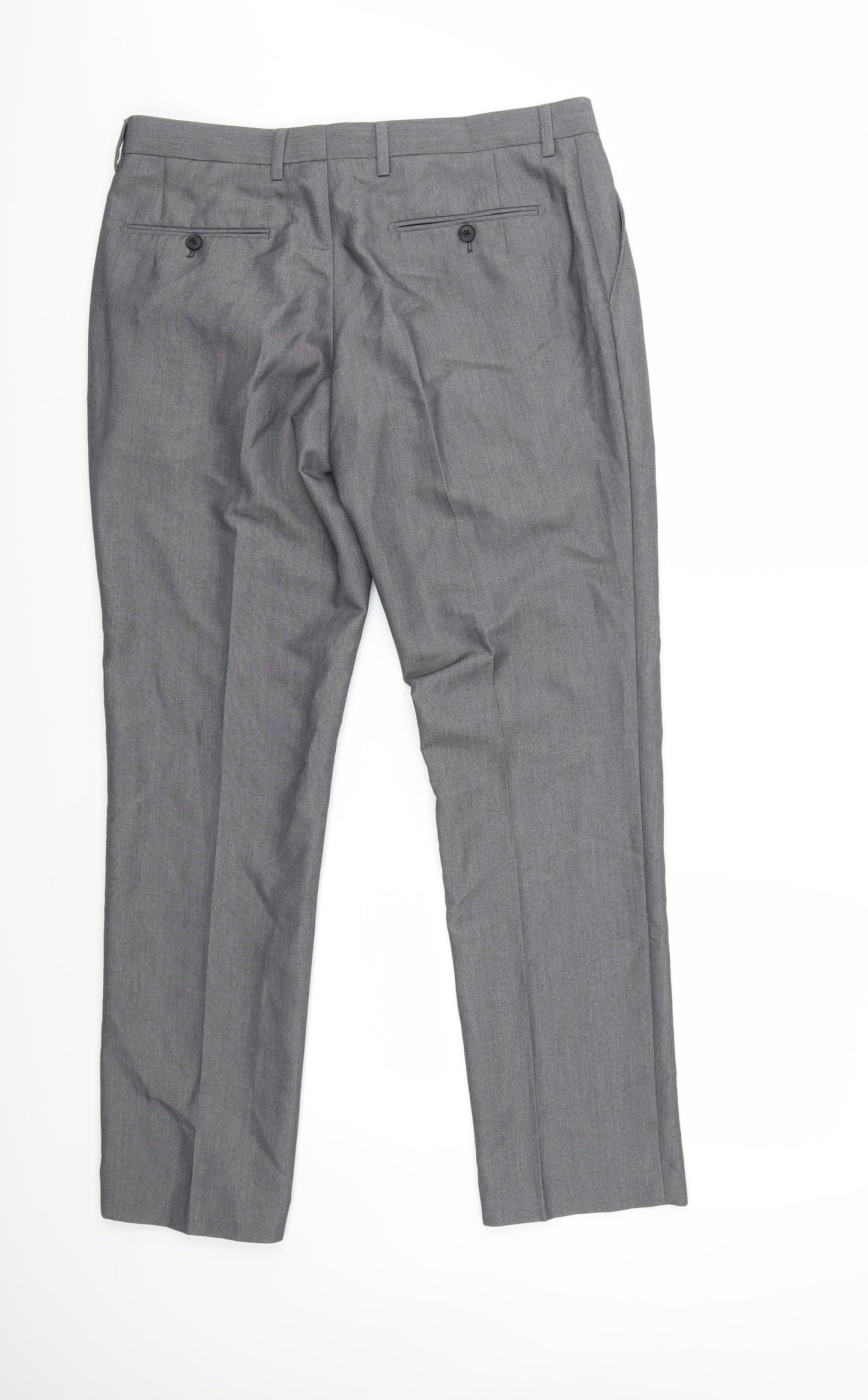 NEXT Mens Grey   Trousers  Size 34 in L30 in