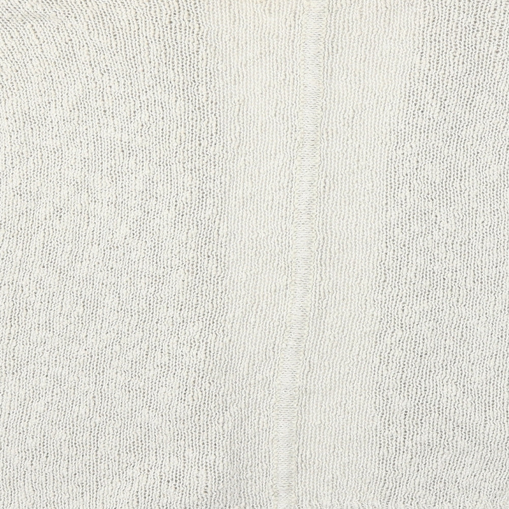 Nutmeg Womens Beige  Knit Cardigan Jumper Size 18