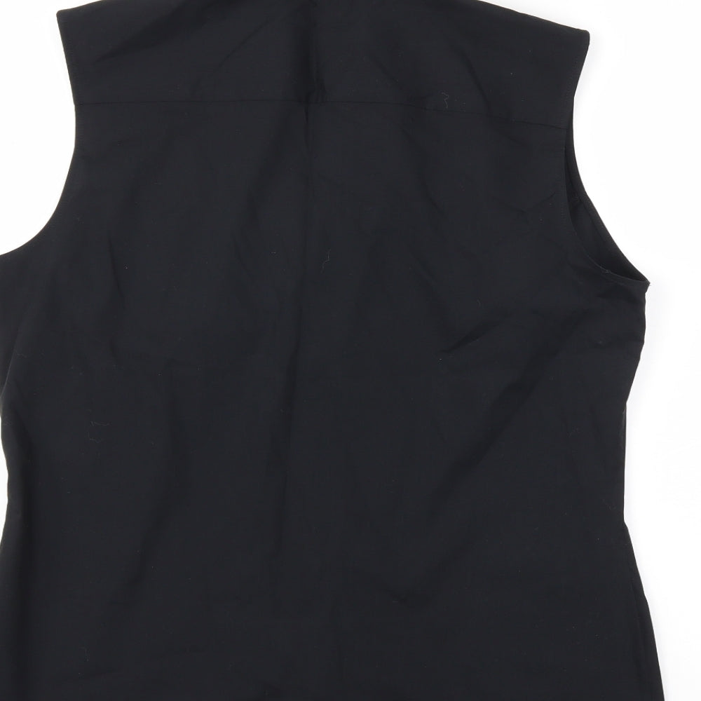 Preworn Womens Beige   Basic Blouse Size 16