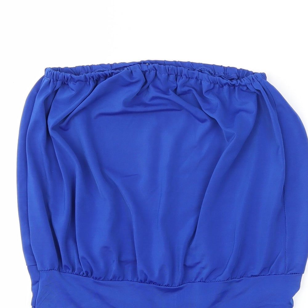 Preworn Womens Blue   Basic Blouse Size M