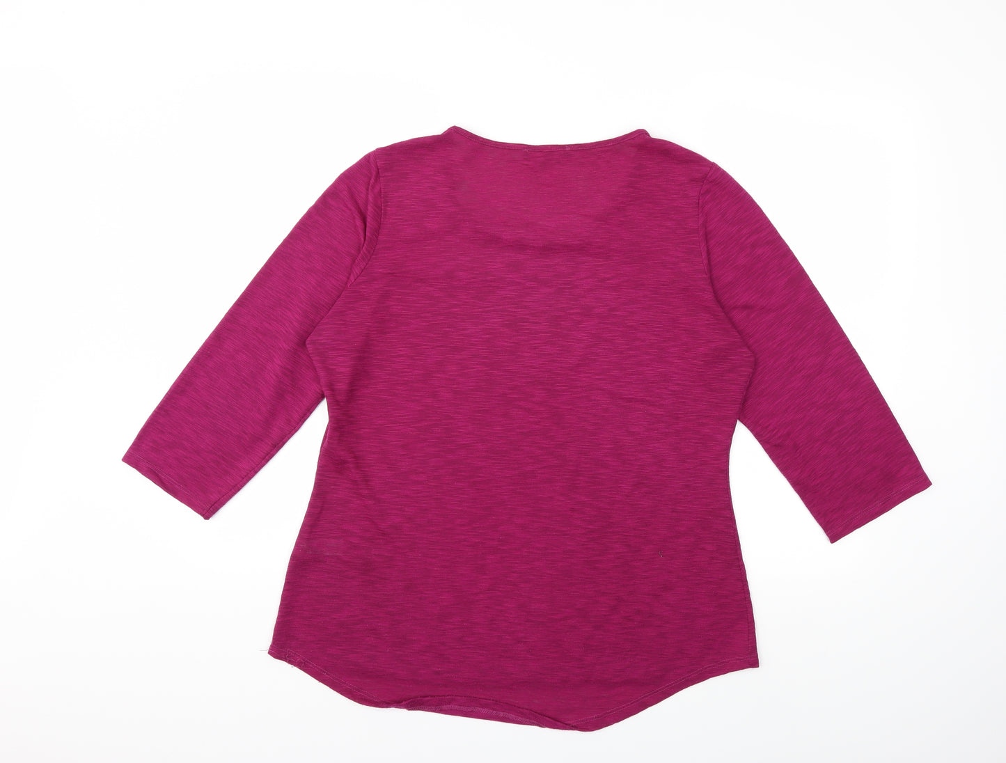 George Womens Purple   Basic T-Shirt Size 16