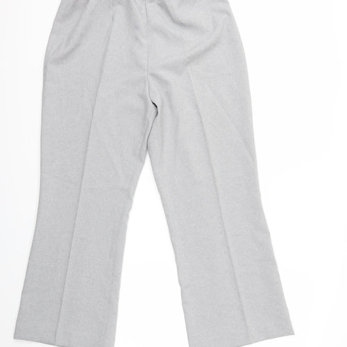 style limited Womens Grey   Trousers  Size 16 L27 in