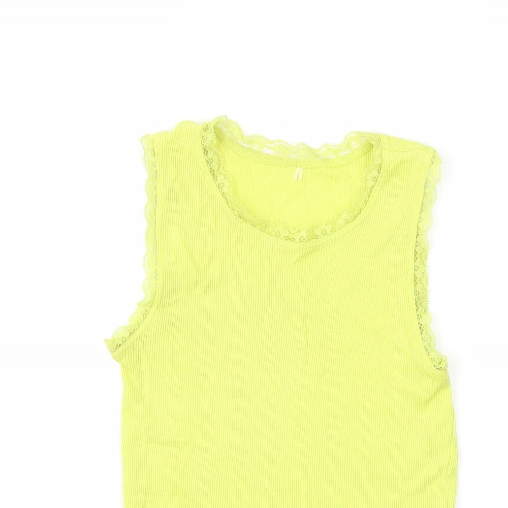 George Girls Green   Basic Tank Size 8-9 Years