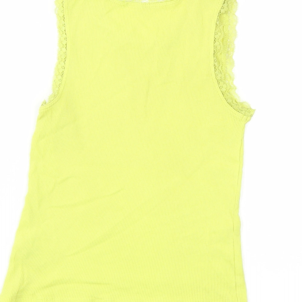 George Girls Green   Basic Tank Size 8-9 Years