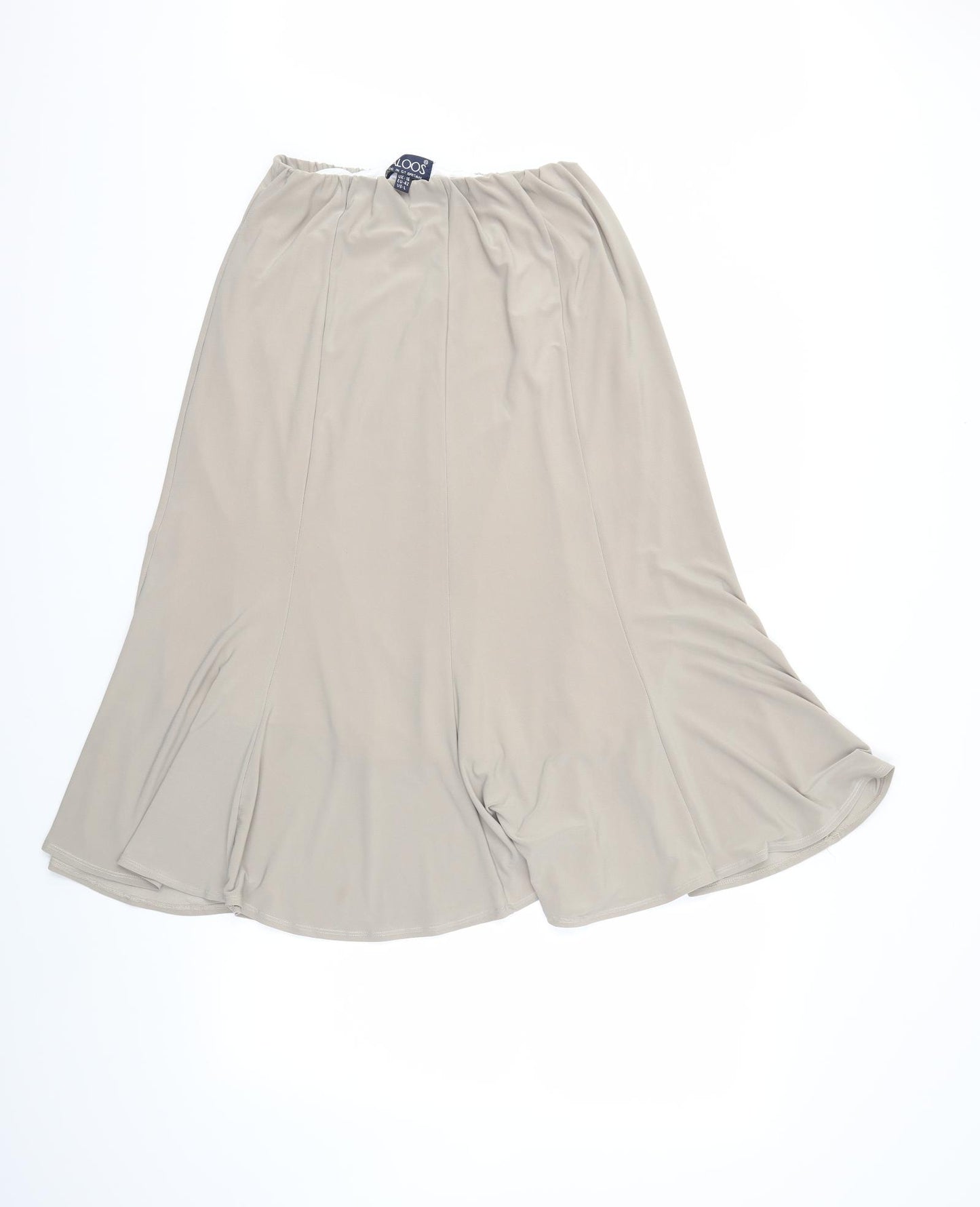 Saloos Womens Grey   Flare Skirt Size 16