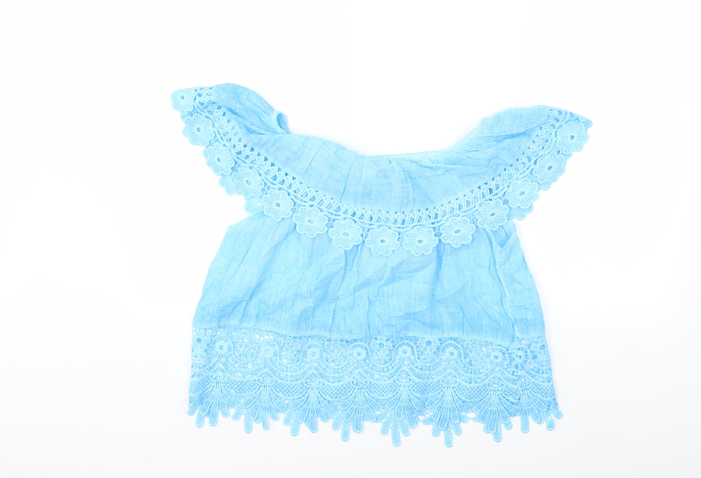 Preworn Womens Blue   Basic Blouse Size M