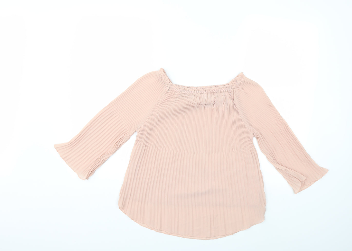 Preworn Womens Pink   Basic Blouse Size M