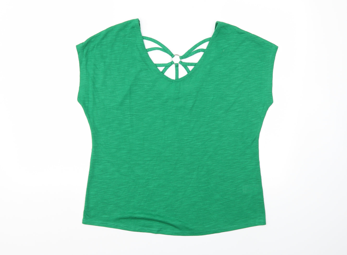 Matalan Womens Green   Basic T-Shirt Size 14