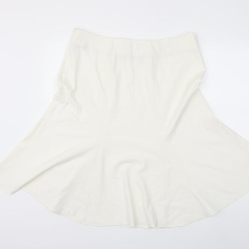 Berkertex Womens White   Skater Skirt Size 18