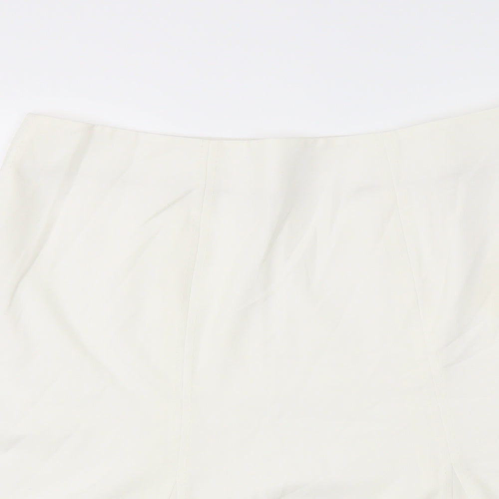 Berkertex Womens White   Skater Skirt Size 18