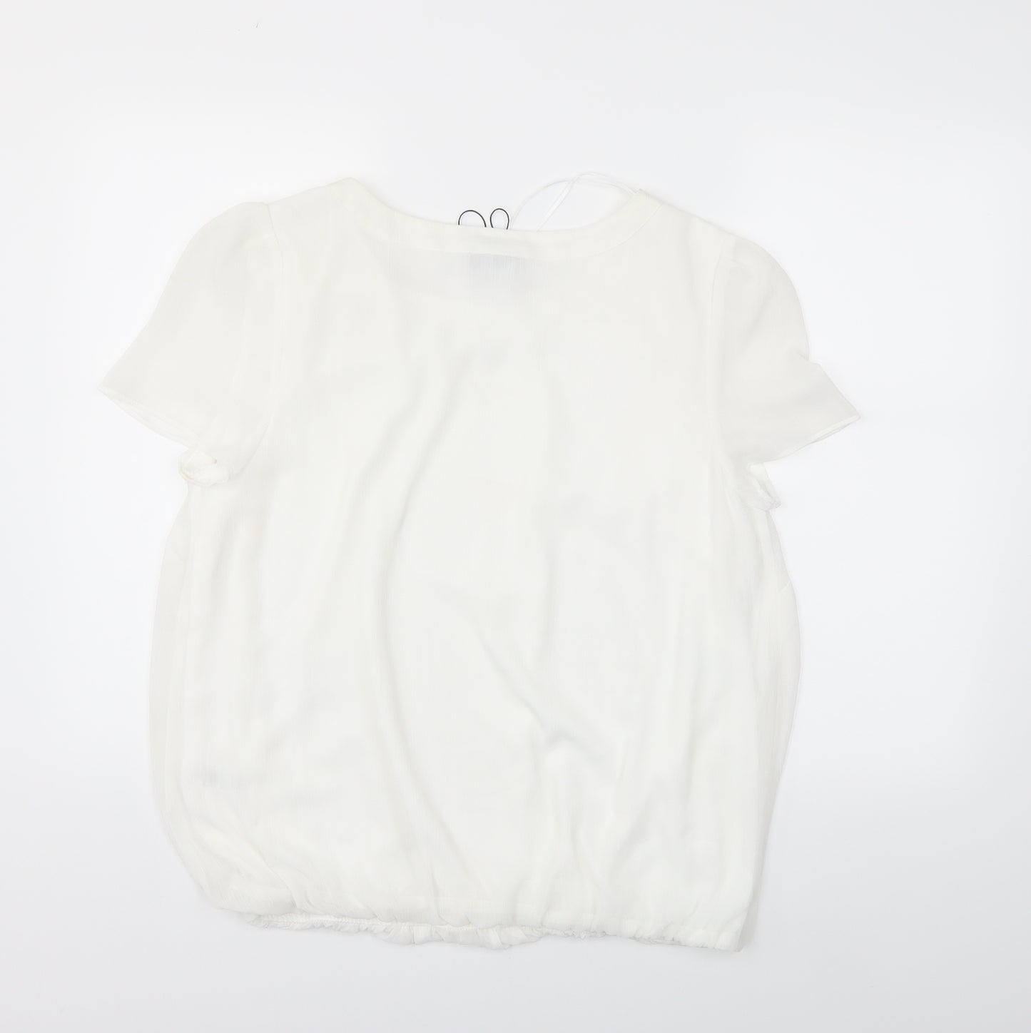 Papaya Womens White   Basic Blouse Size 18