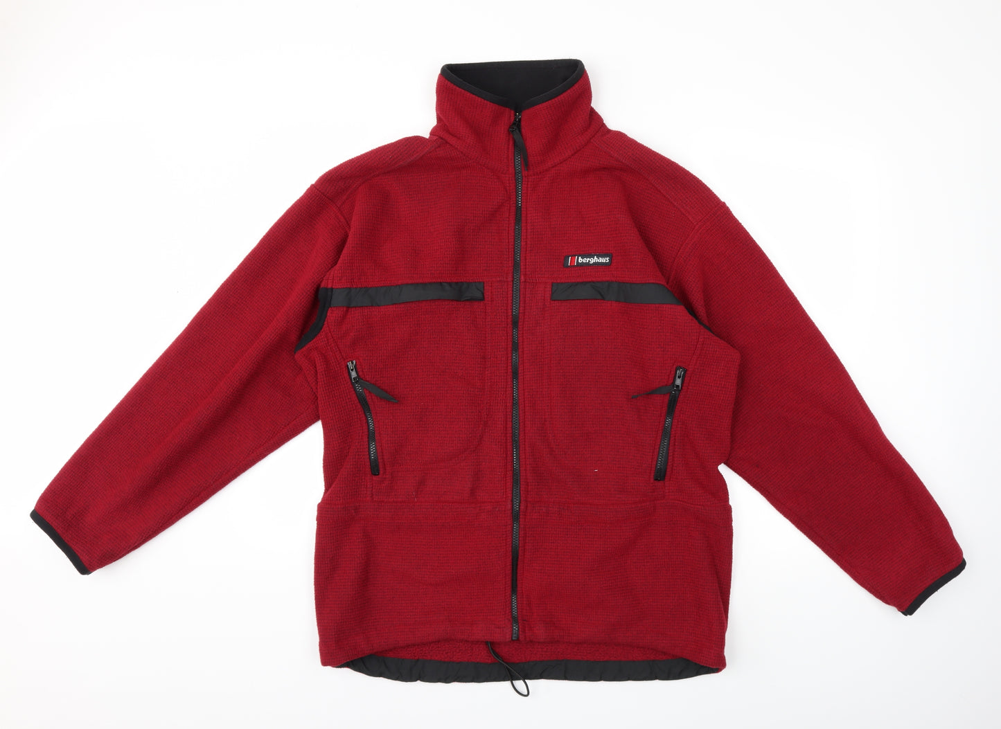 Berghaus Mens Red  Fleece Jacket Coat Size L