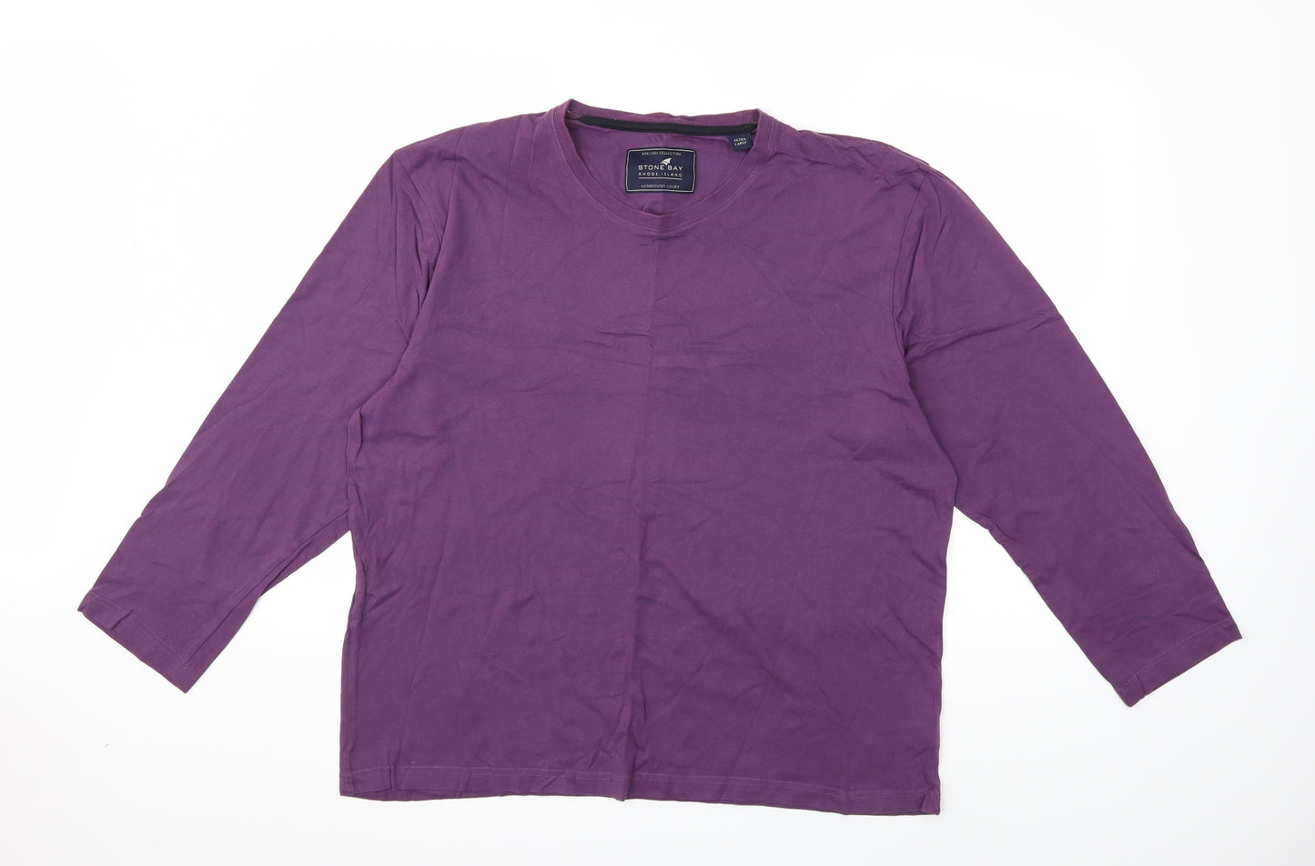 STONE BAY Mens Purple    T-Shirt Size XL