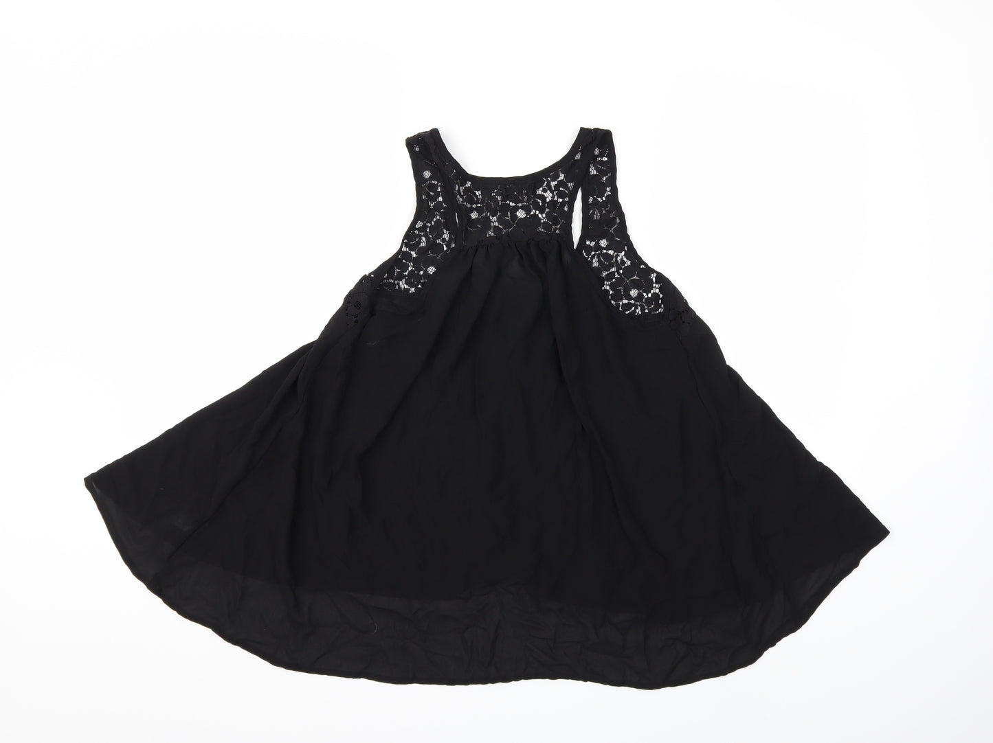 Internacionale Womens Black   Basic Blouse Size 14