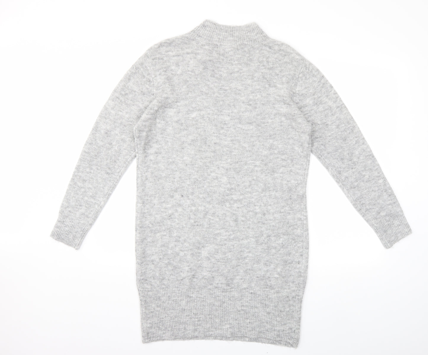 George Womens Grey  Knit Jumper Dress  Size 12