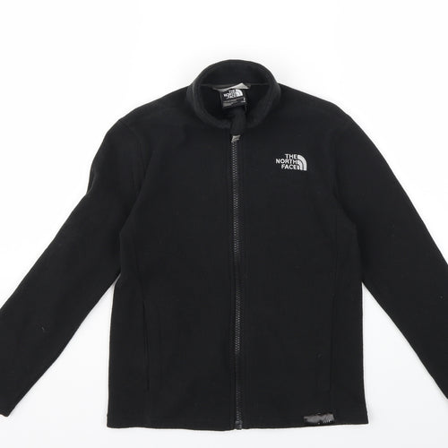 The North Face Boys Black  Fleece Jacket  Size 7 Years