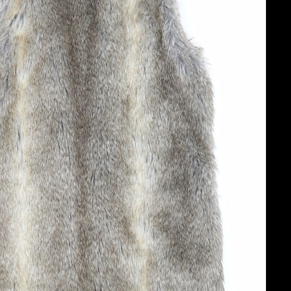 NewLook Womens Brown   Gilet Jacket Size 8