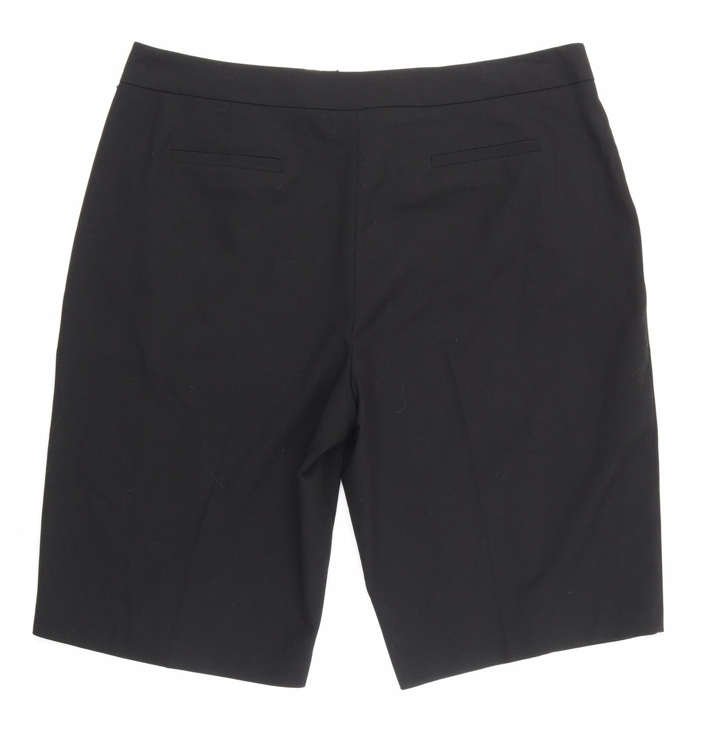 F&F Womens Black   Mom Shorts Size 16