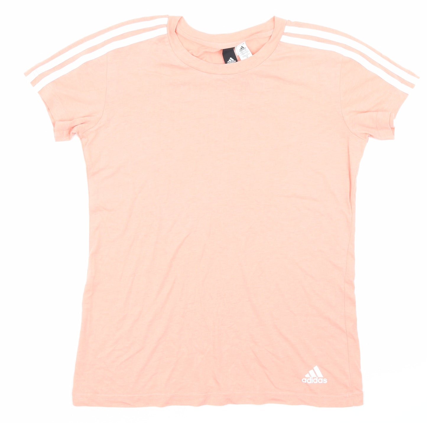 adidas Womens Pink   Basic T-Shirt Size 8