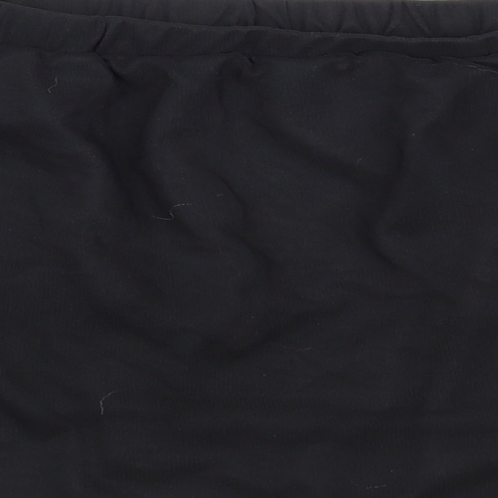 Select Womens Black Floral  Basic Blouse Size 14