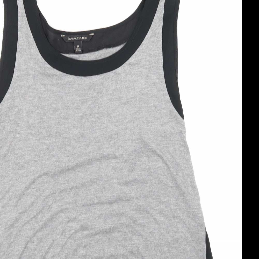 Banana Republic Womens Grey   Basic T-Shirt Size M