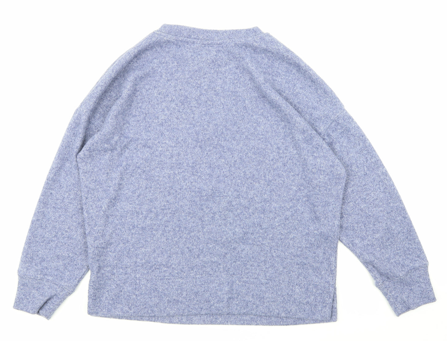 F&F Womens Purple Animal Print  Pullover Jumper Size 12