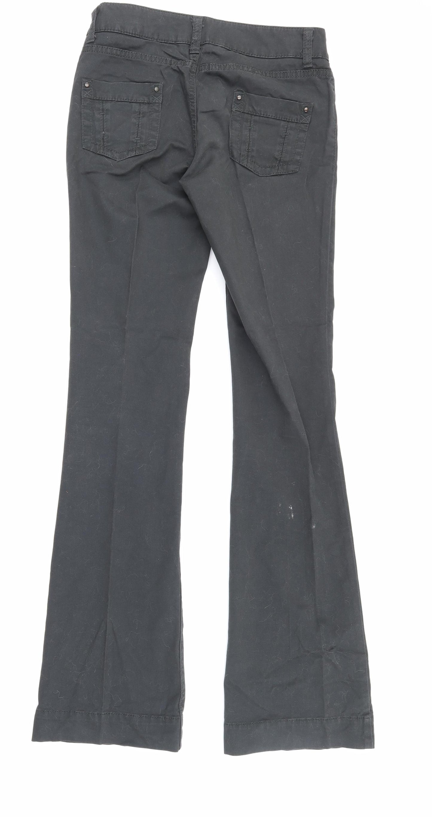 Sisley Womens Black   Flared Jeans Size 10