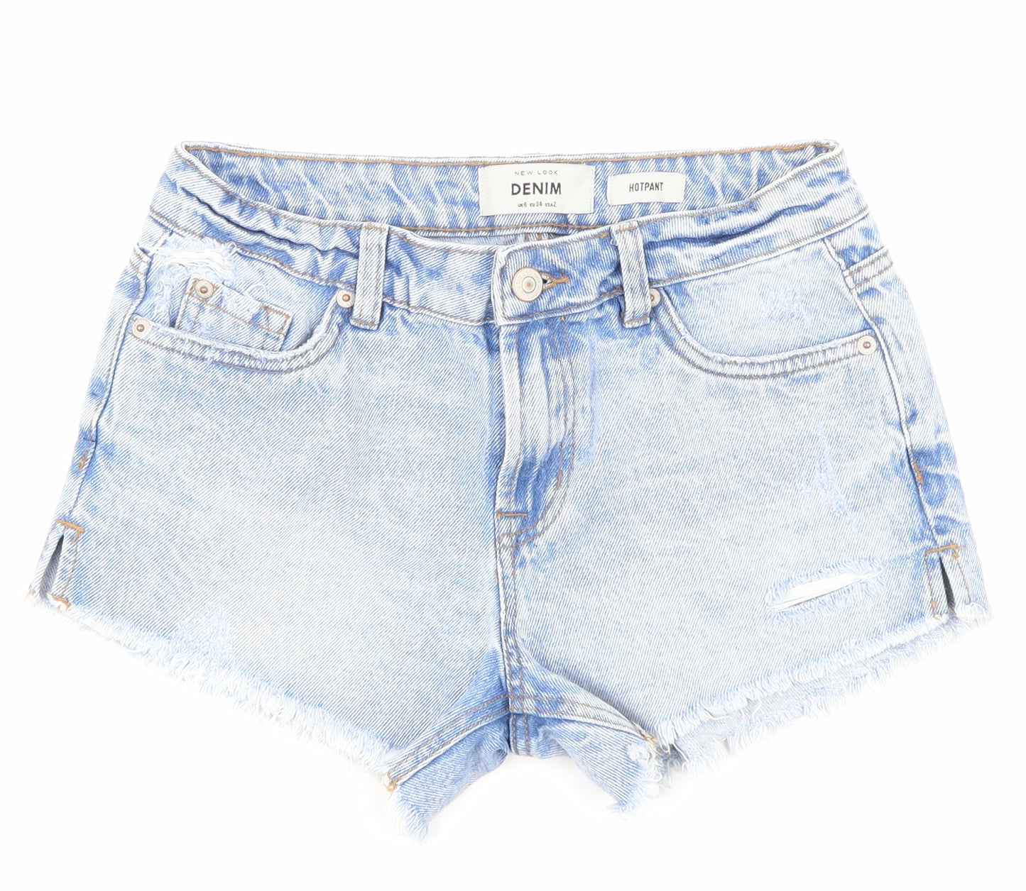 NewLook Womens Blue   Hot Pants Shorts Size 6
