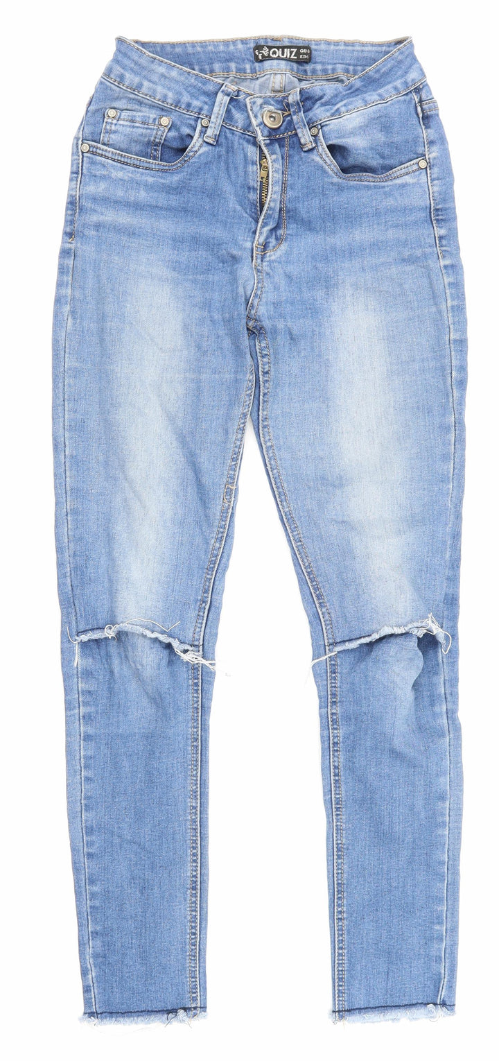 Quiz Womens Blue  Denim Skinny Jeans Size 6