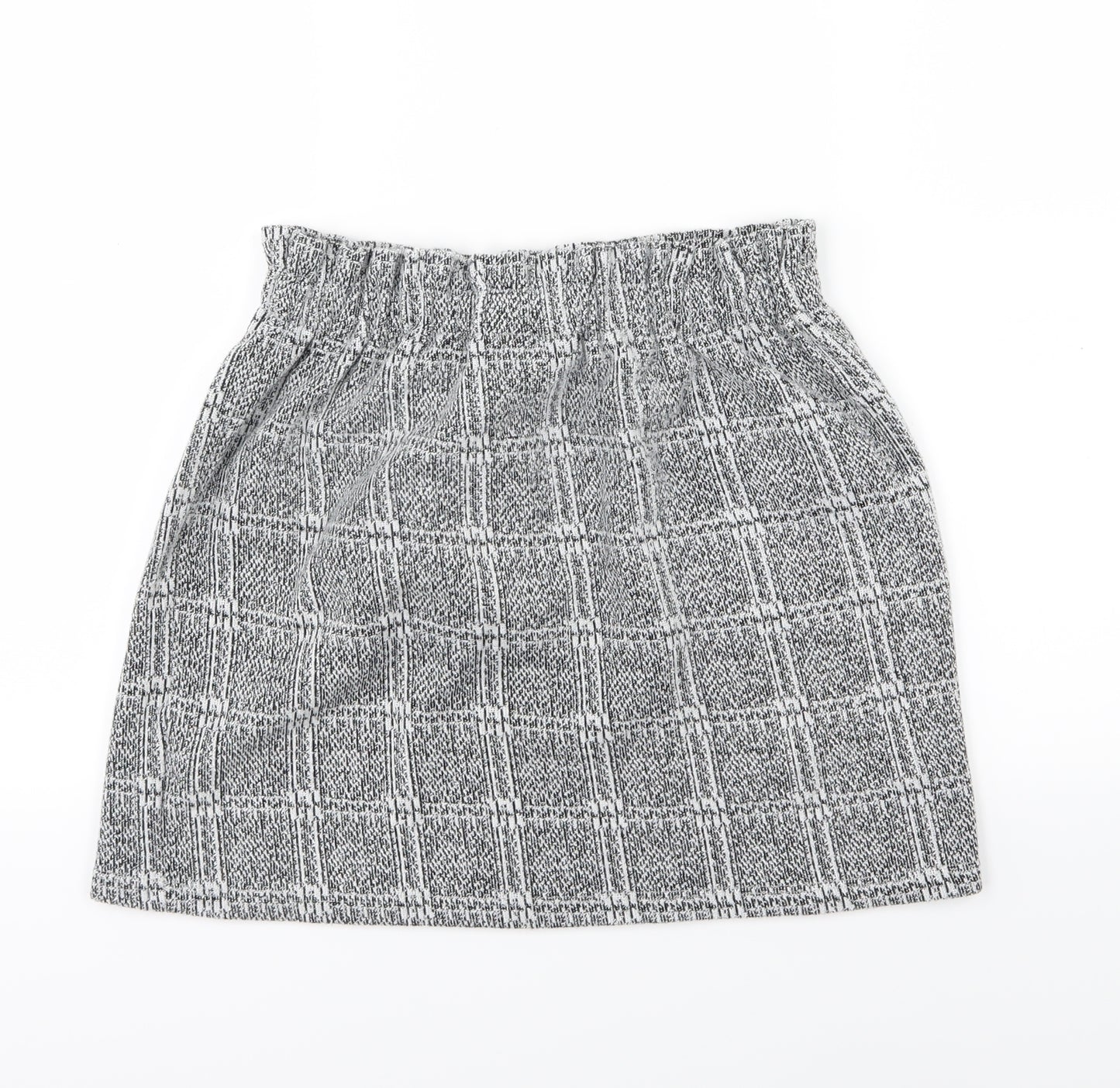 Topshop Womens Grey   A-Line Skirt Size 12