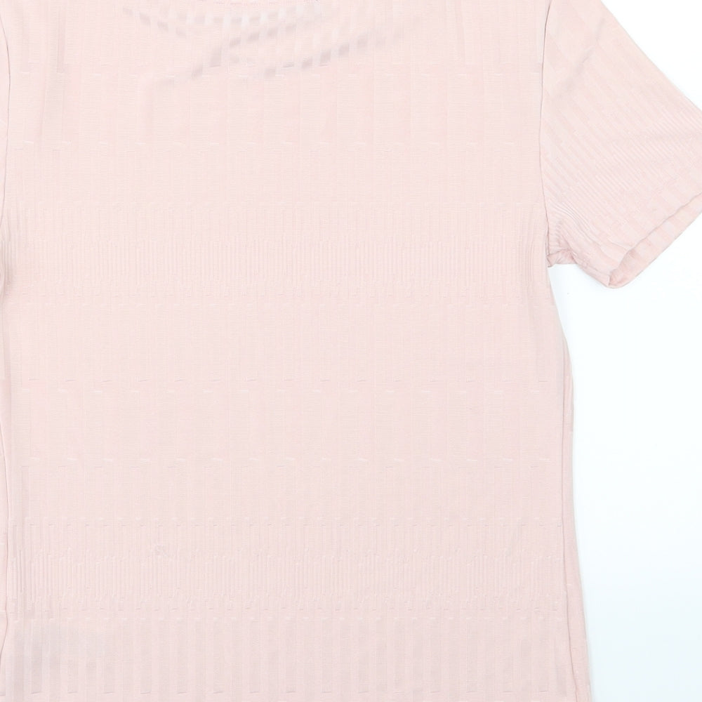Marks and Spencer Womens Pink   Basic T-Shirt Size 6