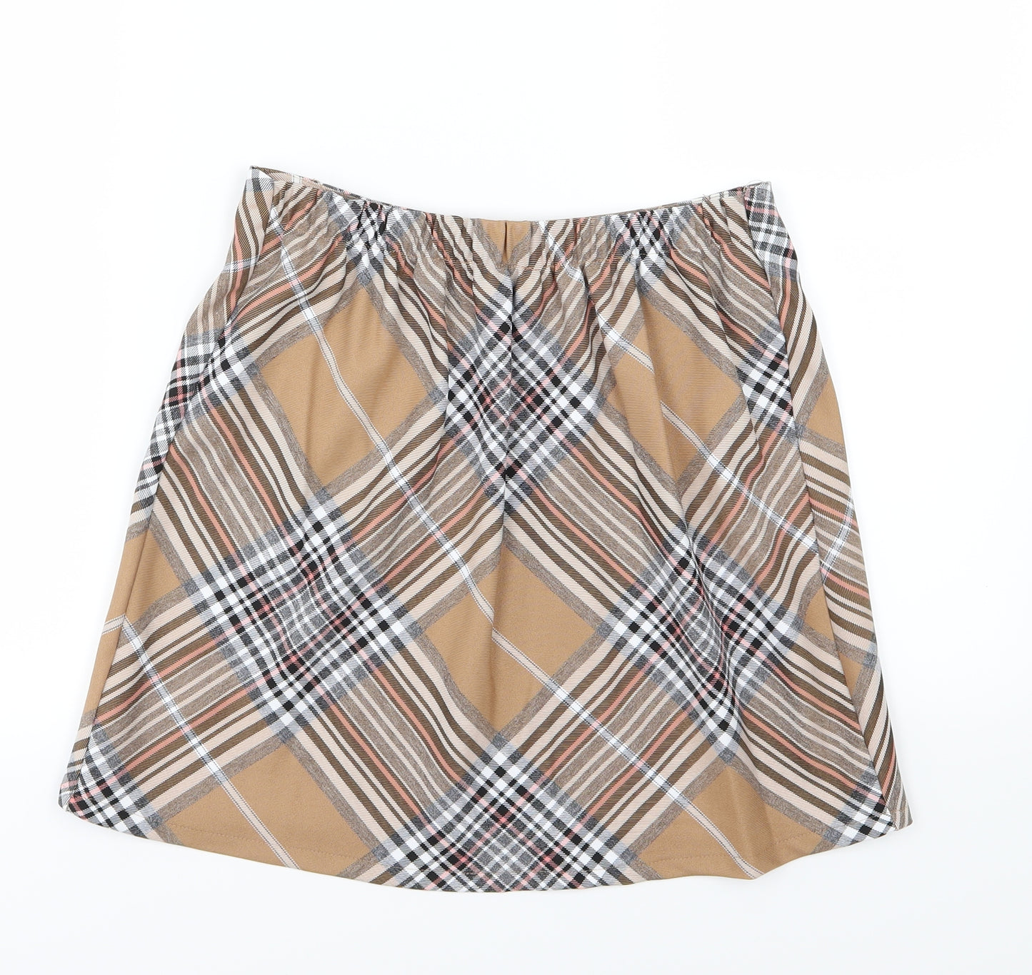 Primark Womens Multicoloured Striped  A-Line Skirt Size 10