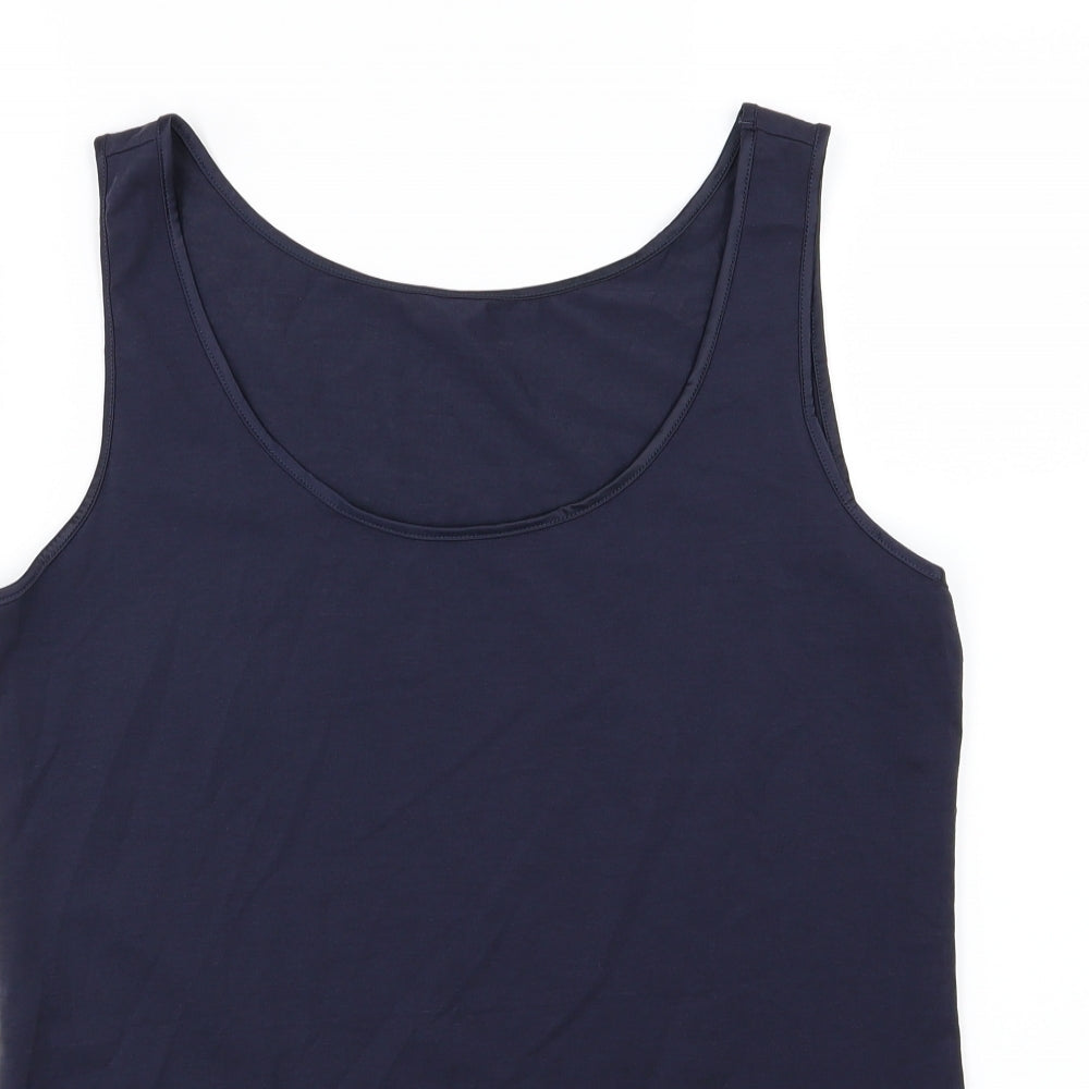 Marks and Spencer Womens Blue   Basic Tank Size 20