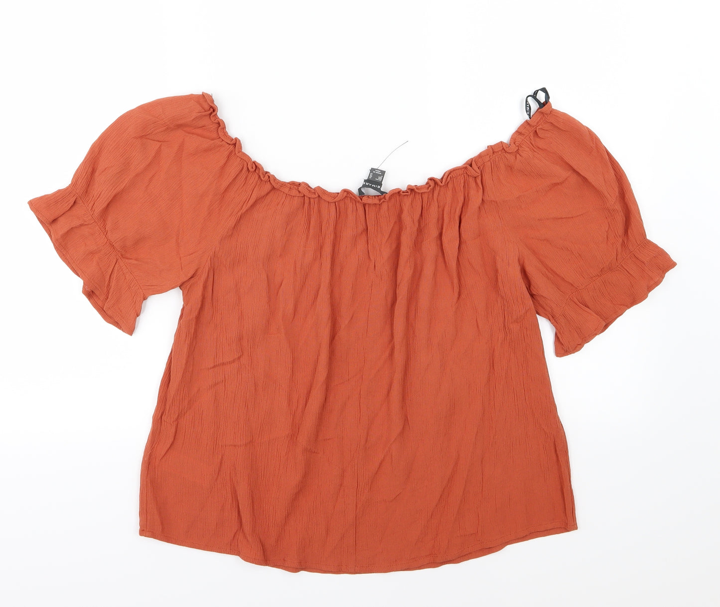 Primark Womens Brown   Basic Blouse Size 18