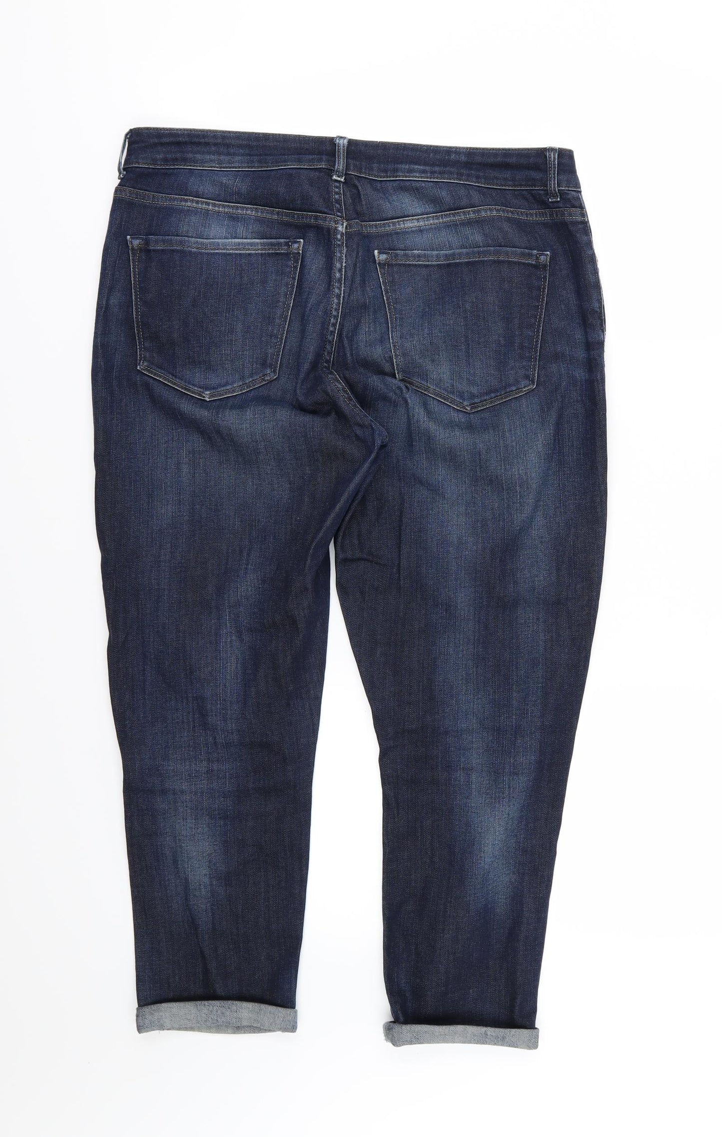 Topshop Womens Blue  Denim Skinny Jeans Size 30 in L26 in